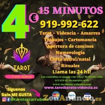 Videncia a tan solo 4 euros.